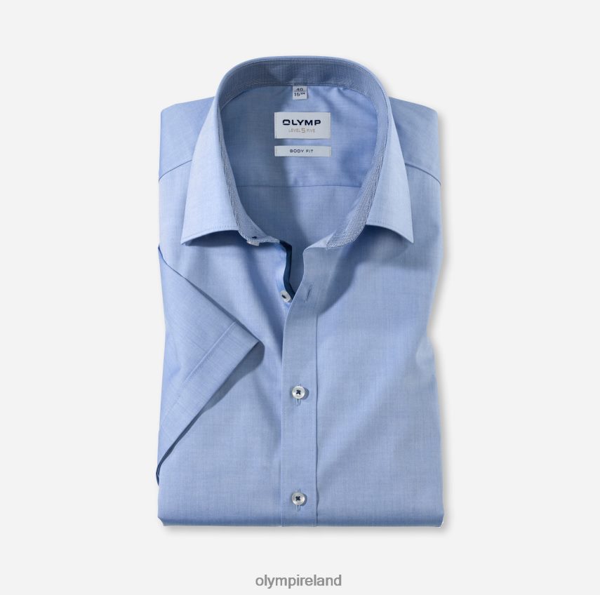 Clothing OLYMP Level Five Body Fit, Business Shirt, New York Kent, Royal 24L846587