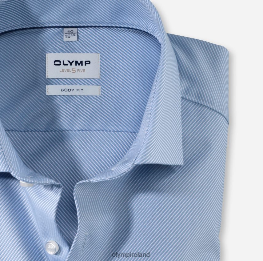 Clothing OLYMP Level Five Body Fit, Business Shirt, Royal Kent, Bleu 24L846469
