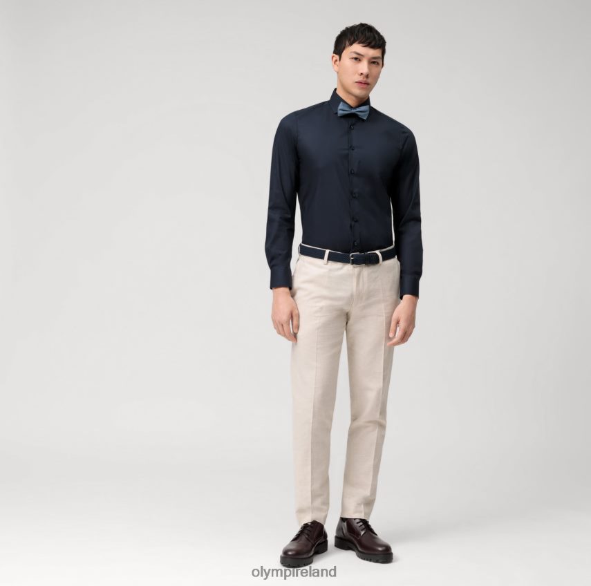 Clothing OLYMP Level Five Body Fit, Business Shirt, Royal Kent, Marine 24L846641