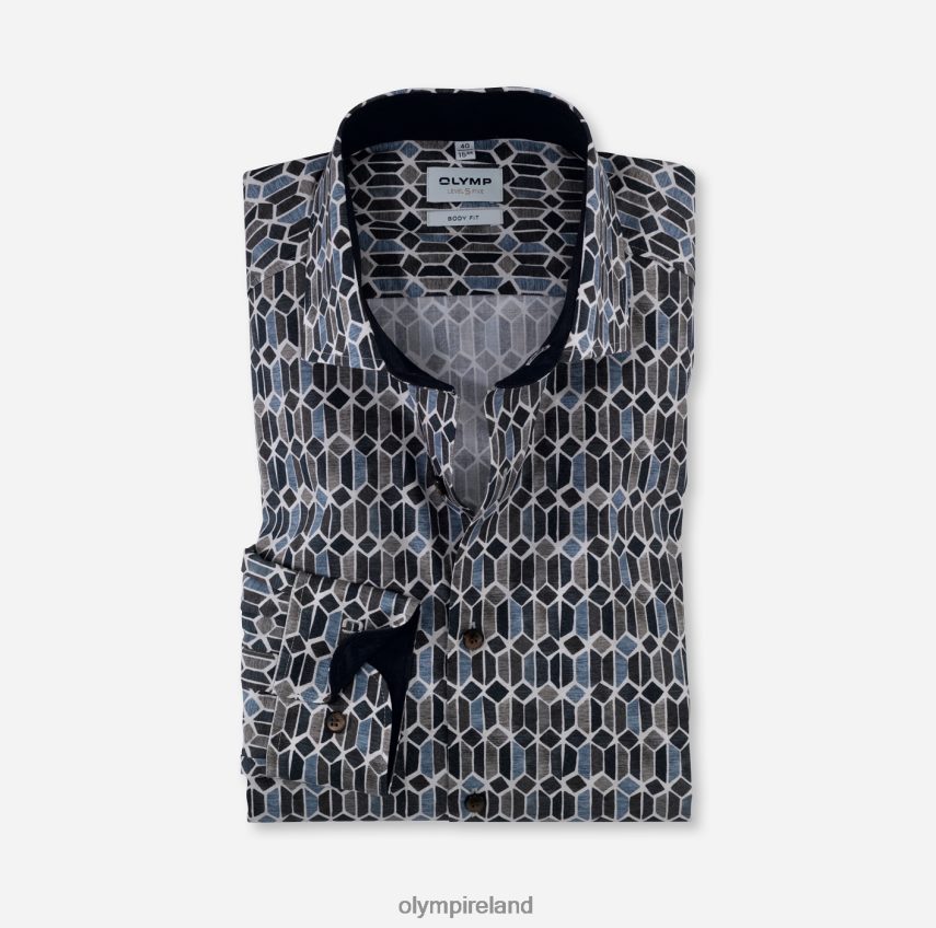 Clothing OLYMP Level Five Body Fit, Business Shirt, Royal Kent, Natural 24L846713