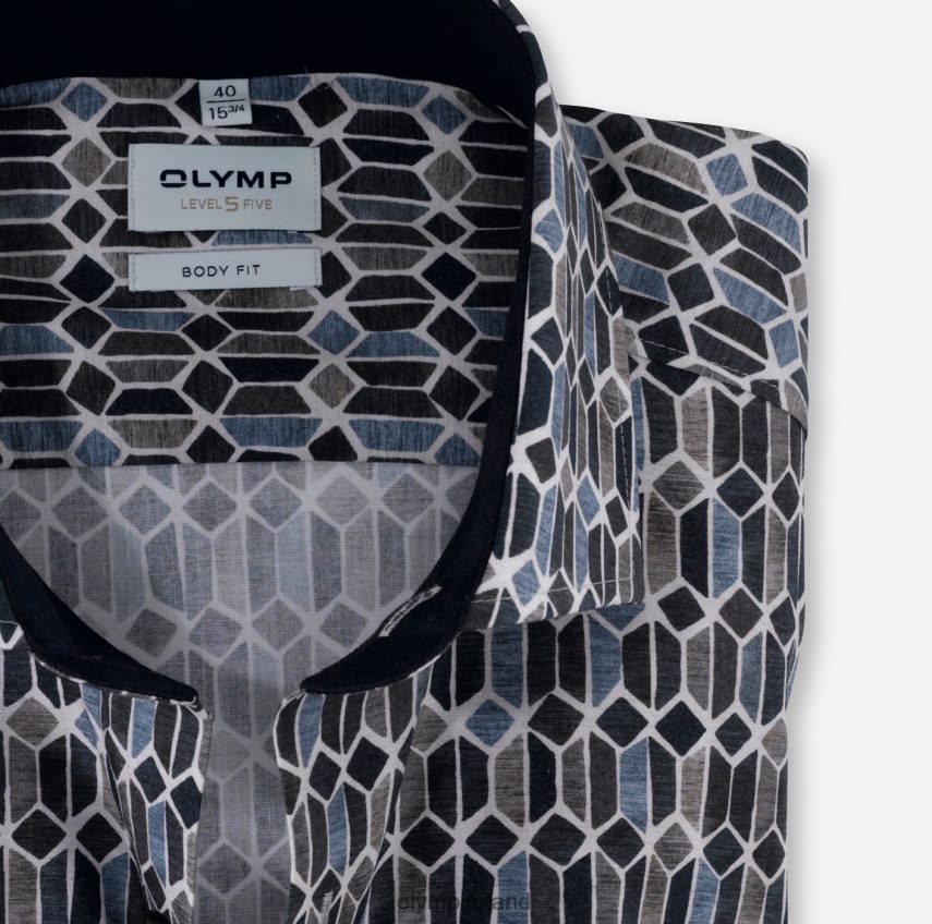 Clothing OLYMP Level Five Body Fit, Business Shirt, Royal Kent, Natural 24L846713