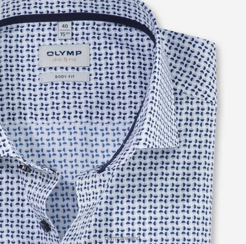 Clothing OLYMP Level Five Body Fit, Business Shirt, Royal Kent, Taupe 24L846668