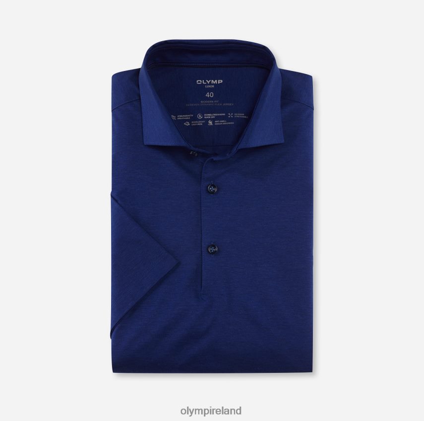 Clothing OLYMP Luxor 24/Seven Modern Fit, Business Shirt, Kent, Royal 24L846961