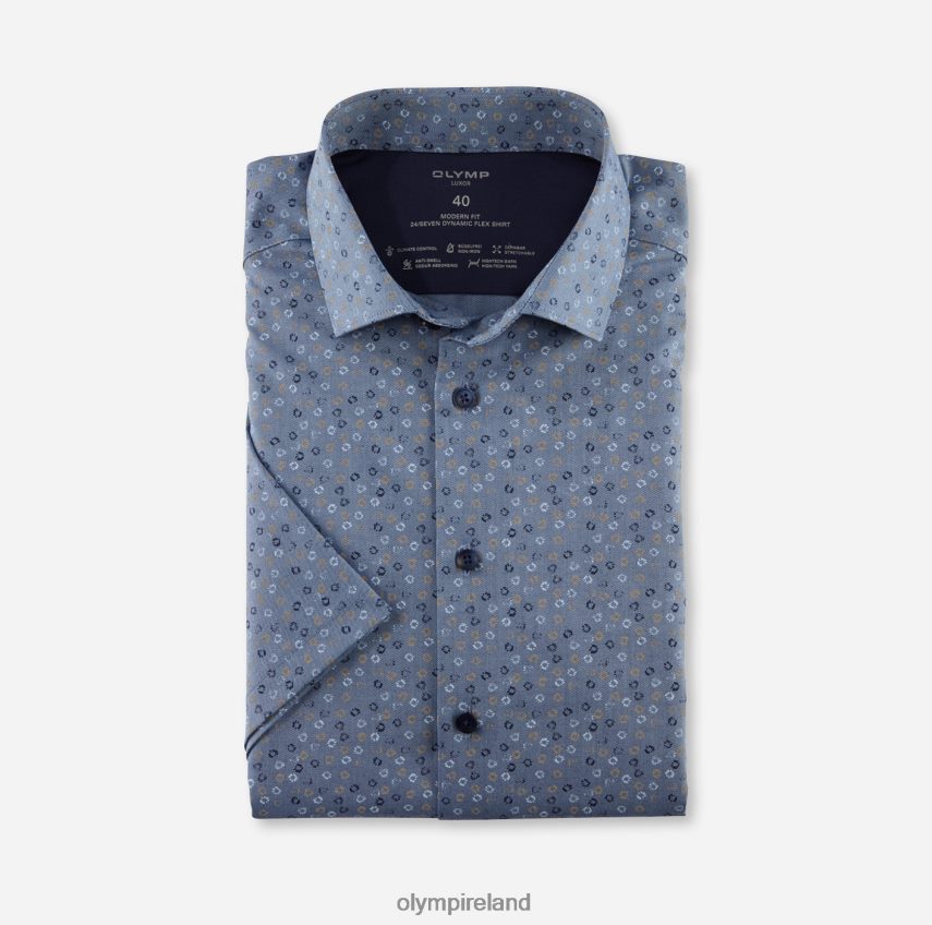 Clothing OLYMP Luxor 24/Seven Modern Fit, Business Shirt, Modern Kent, Natural 24L8461025