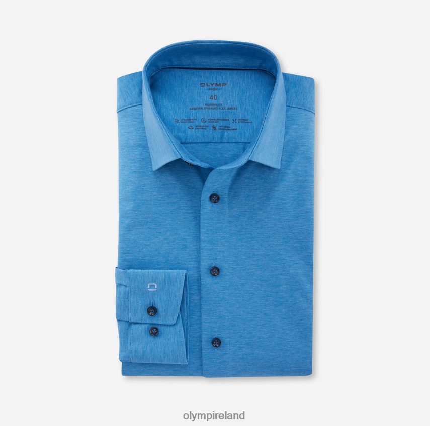 Clothing OLYMP Luxor 24/Seven Modern Fit, Business Shirt, New Kent, Blue 24L8461235