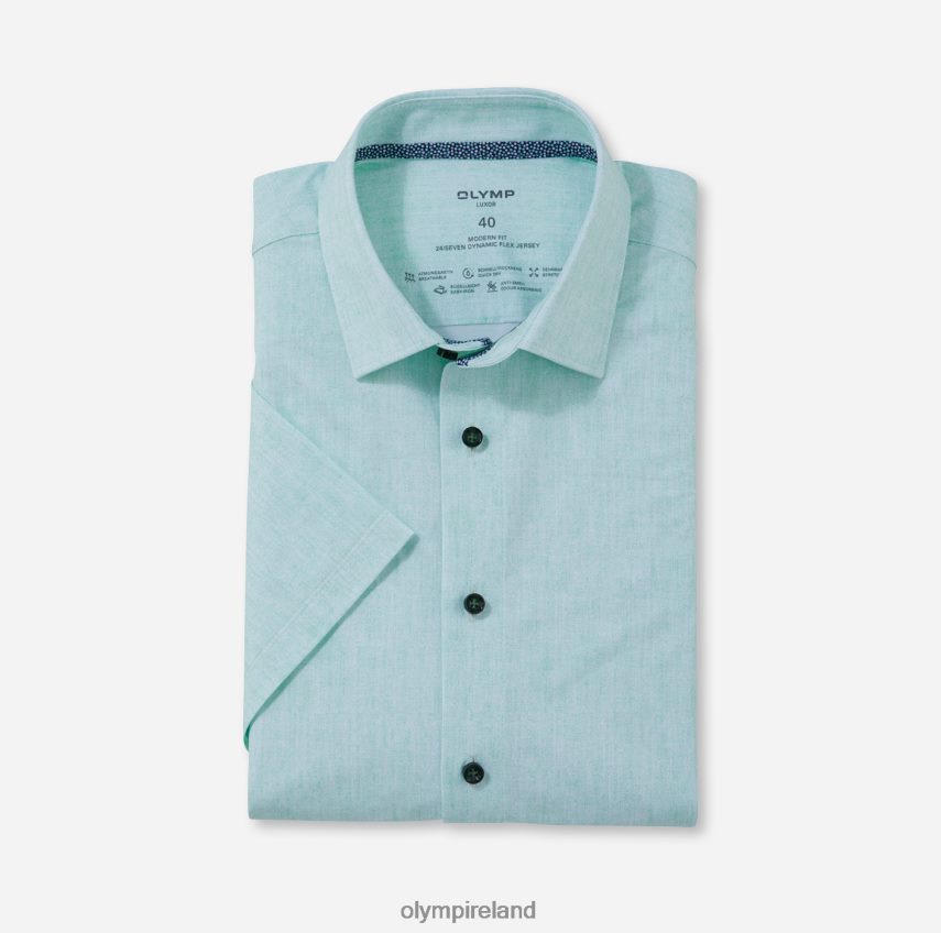 Clothing OLYMP Luxor 24/Seven Modern Fit, Business Shirt, New Kent, Light Green 24L8461199
