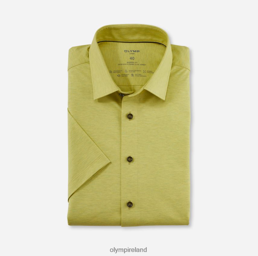 Clothing OLYMP Luxor 24/Seven Modern Fit, Business Shirt, New Kent, Light Green 24L846932