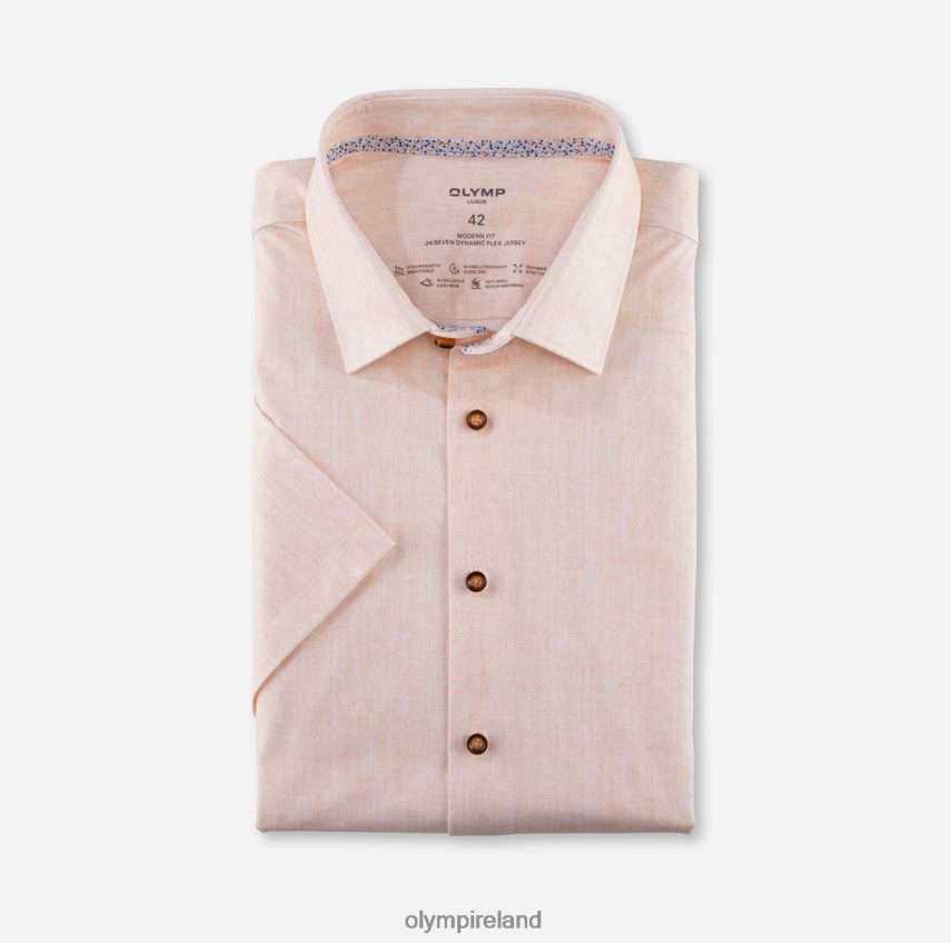 Clothing OLYMP Luxor 24/Seven Modern Fit, Business Shirt, New Kent, Mandarin 24L8461198