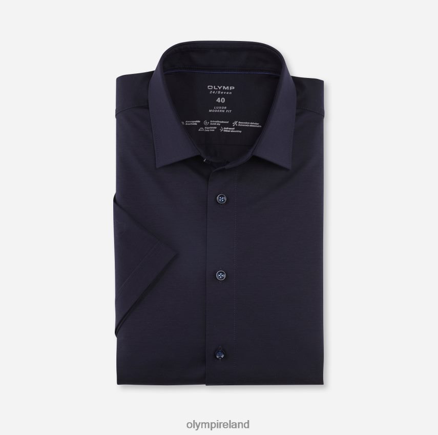 Clothing OLYMP Luxor 24/Seven Modern Fit, Business Shirt, New Kent, Marine 24L846972