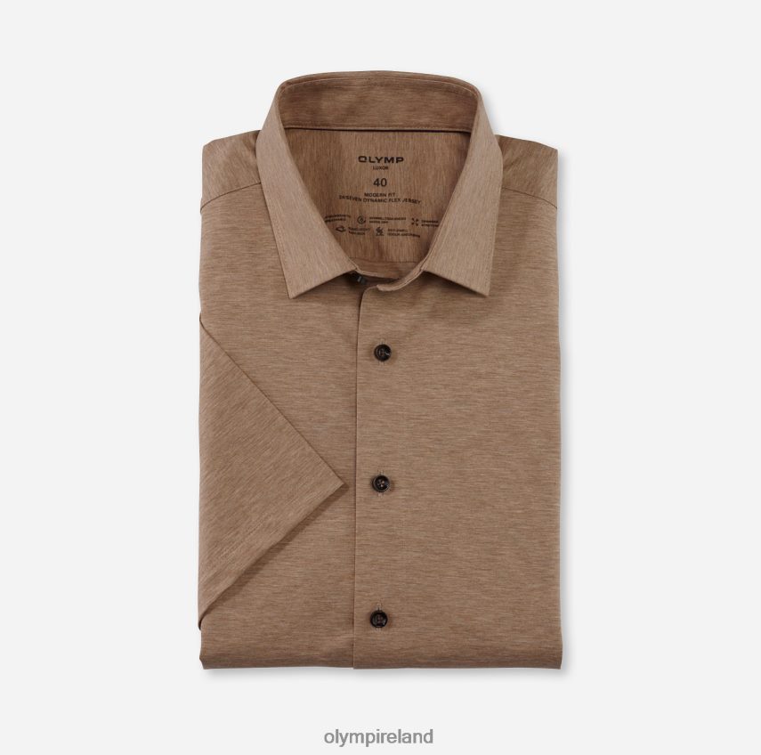 Clothing OLYMP Luxor 24/Seven Modern Fit, Business Shirt, New Kent, Natural 24L8461044