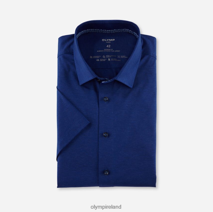 Clothing OLYMP Luxor 24/Seven Modern Fit, Business Shirt, New Kent, Royal 24L8461037