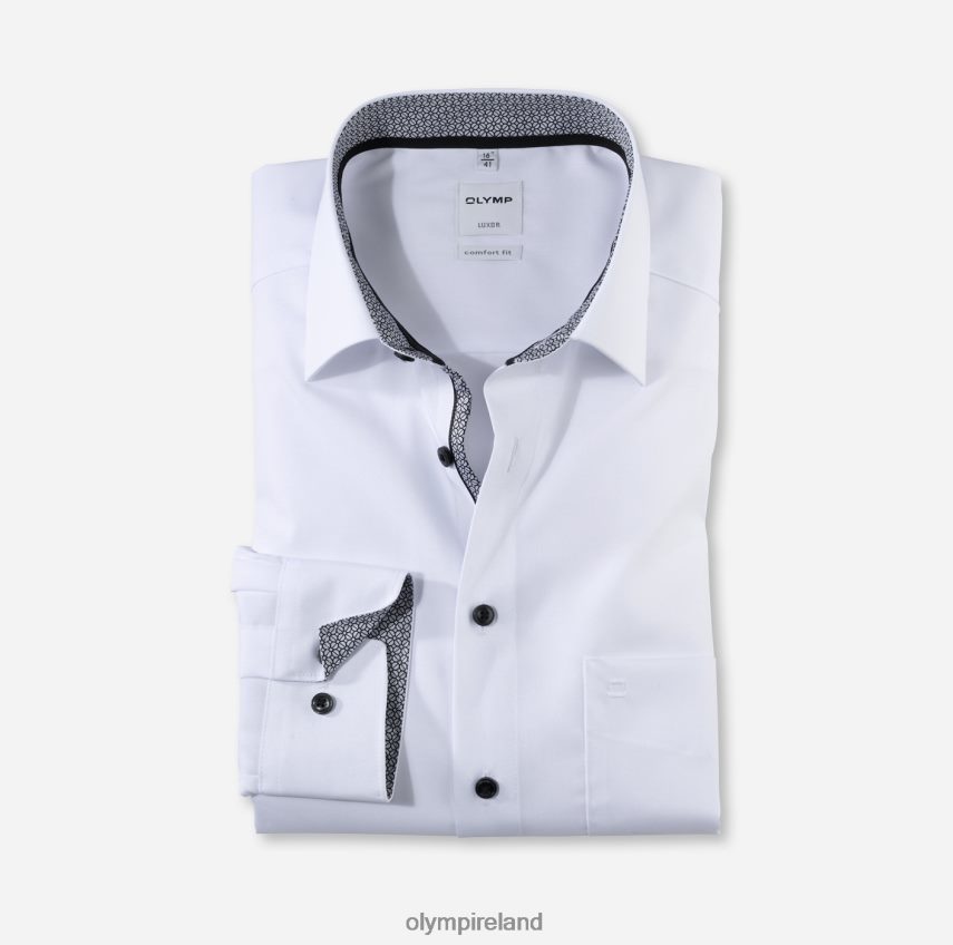 Clothing OLYMP Luxor Comfort Fit, Business Shirt, New Kent, Anthracite 24L8461539