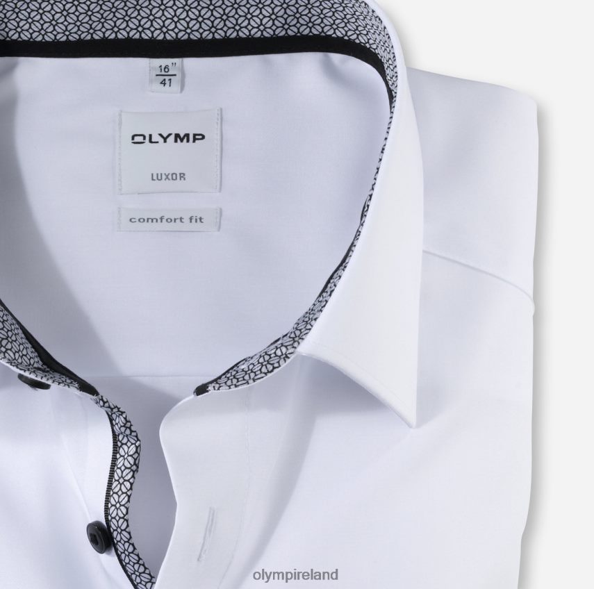 Clothing OLYMP Luxor Comfort Fit, Business Shirt, New Kent, Anthracite 24L8461539