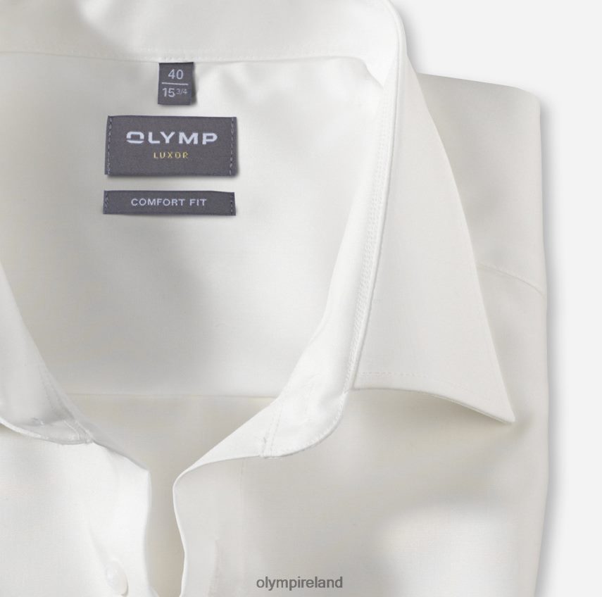 Clothing OLYMP Luxor Comfort Fit, Business Shirt, New Kent, Beige 24L8461683