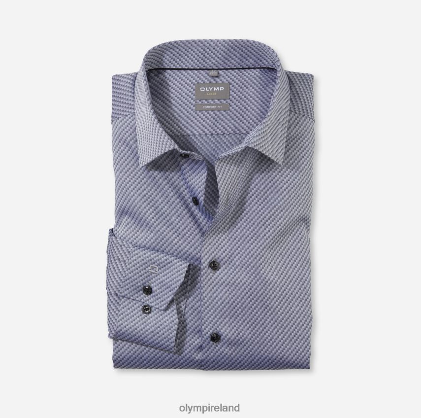 Clothing OLYMP Luxor Comfort Fit, Business Shirt, New Kent, Black 24L8461606