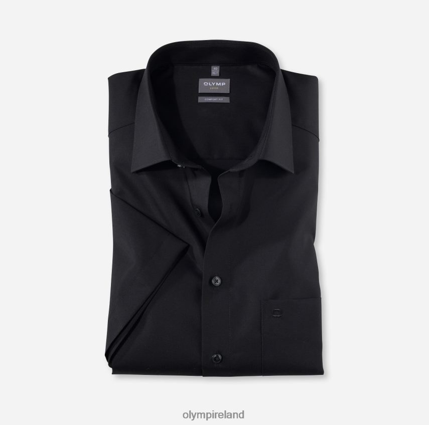 Clothing OLYMP Luxor Comfort Fit, Business Shirt, New Kent, Black 24L8461676
