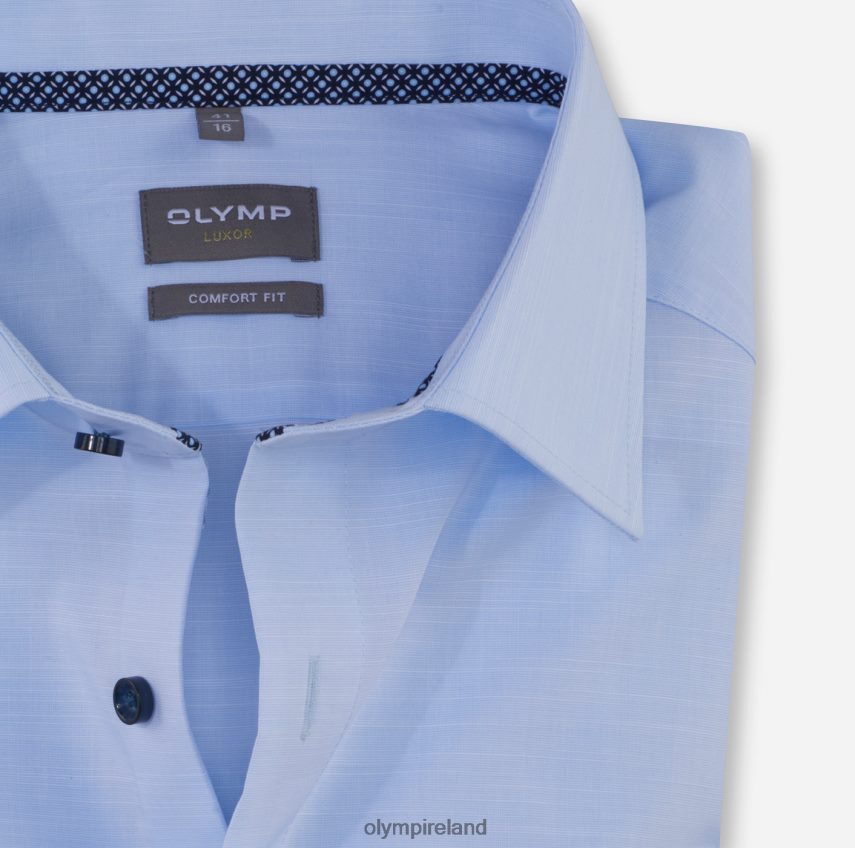 Clothing OLYMP Luxor Comfort Fit, Business Shirt, New Kent, Bleu 24L8461623