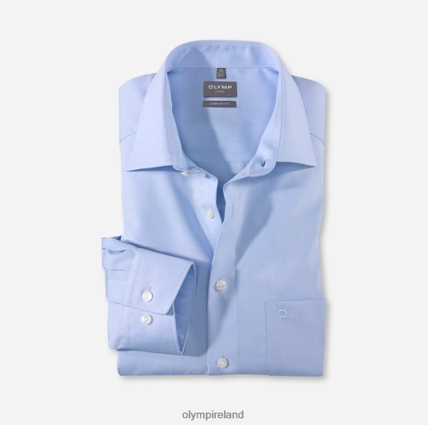 Clothing OLYMP Luxor Comfort Fit, Business Shirt, New Kent, Bleu 24L8461682