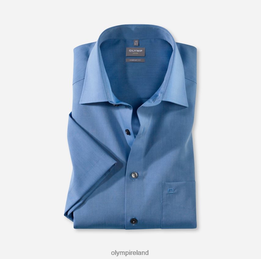 Clothing OLYMP Luxor Comfort Fit, Business Shirt, New Kent, Blue 24L8461685
