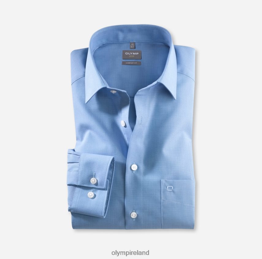 Clothing OLYMP Luxor Comfort Fit, Business Shirt, New Kent, Blue 24L8461689