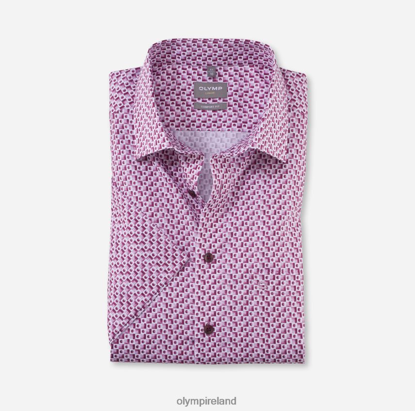 Clothing OLYMP Luxor Comfort Fit, Business Shirt, New Kent, Fuchsia 24L8461591
