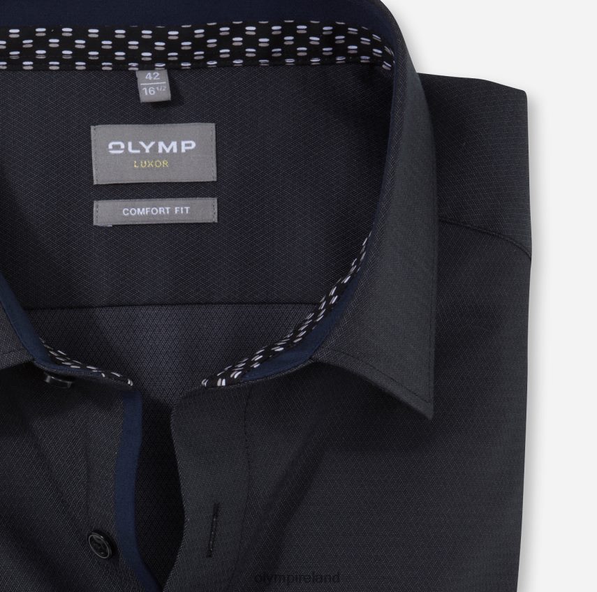 Clothing OLYMP Luxor Comfort Fit, Business Shirt, New Kent, Graphite 24L8461598