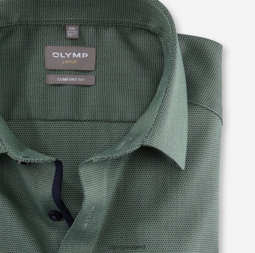 Clothing OLYMP Luxor Comfort Fit, Business Shirt, New Kent, Light Green 24L8461554