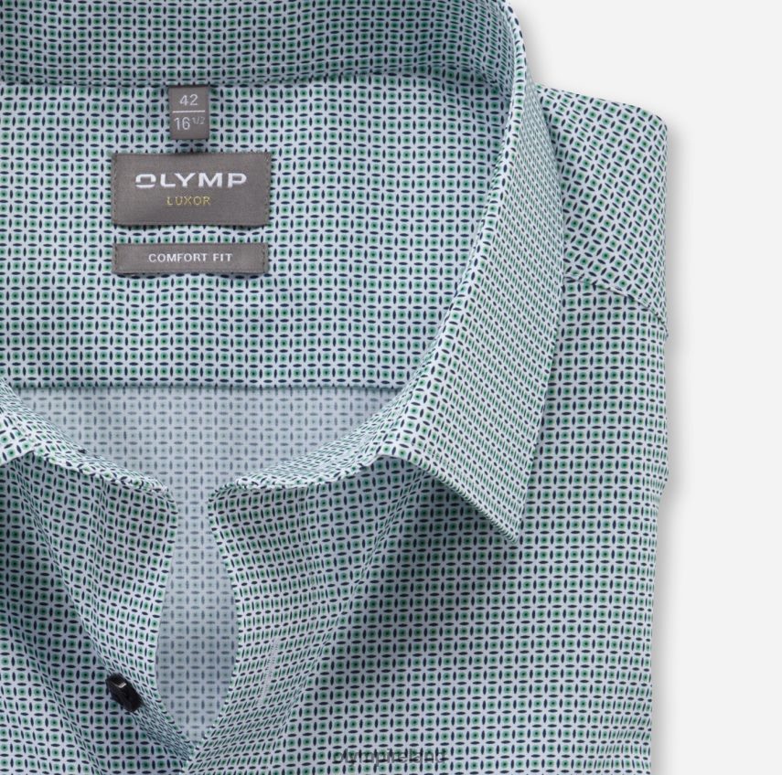 Clothing OLYMP Luxor Comfort Fit, Business Shirt, New Kent, Light Green 24L8461614