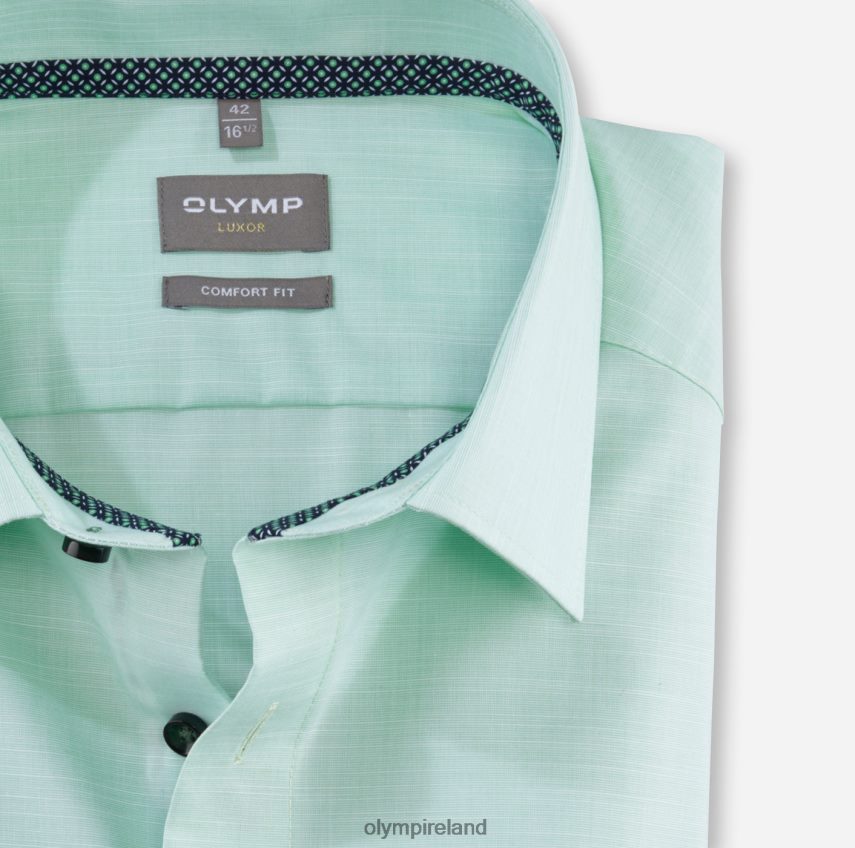 Clothing OLYMP Luxor Comfort Fit, Business Shirt, New Kent, Light Green 24L8461628