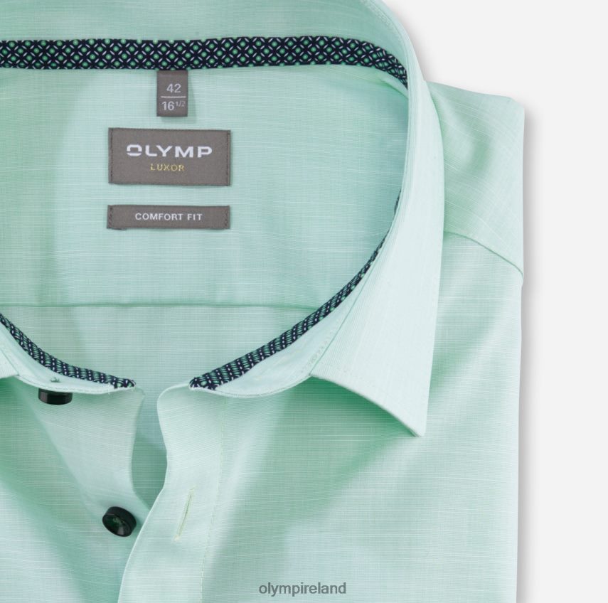 Clothing OLYMP Luxor Comfort Fit, Business Shirt, New Kent, Light Green 24L8461644