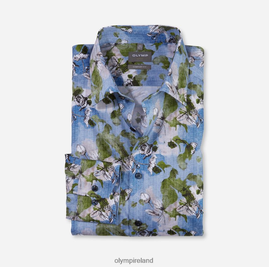 Clothing OLYMP Luxor Comfort Fit, Business Shirt, New Kent, Lime 24L8461480