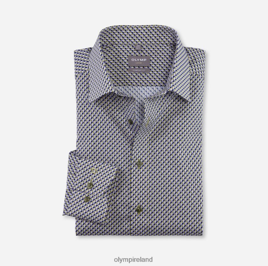 Clothing OLYMP Luxor Comfort Fit, Business Shirt, New Kent, Lime 24L8461548