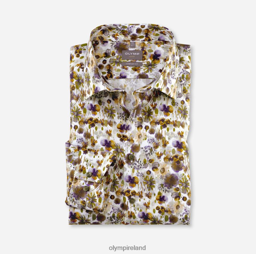 Clothing OLYMP Luxor Comfort Fit, Business Shirt, New Kent, Lime 24L8461555