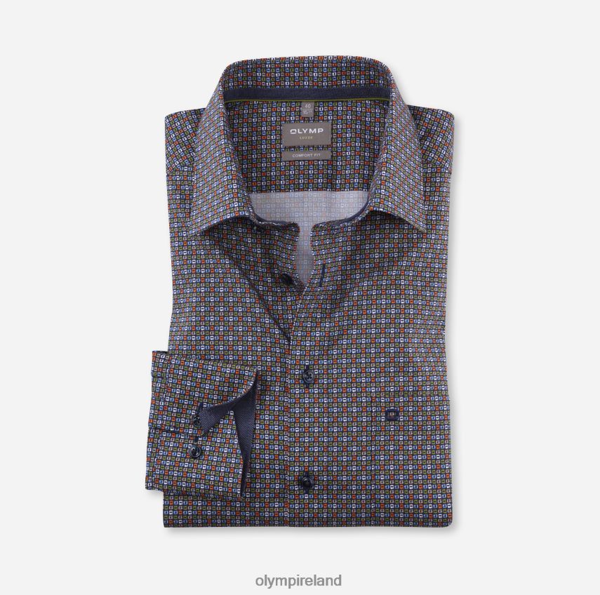 Clothing OLYMP Luxor Comfort Fit, Business Shirt, New Kent, Lime 24L8461585