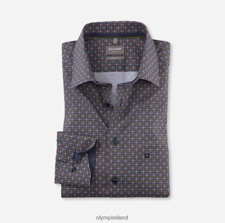 Clothing OLYMP Luxor Comfort Fit, Business Shirt, New Kent, Lime 24L8461669