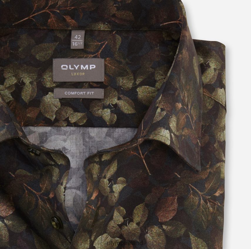 Clothing OLYMP Luxor Comfort Fit, Business Shirt, New Kent, Lime Green 24L8461660