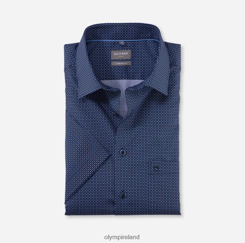 Clothing OLYMP Luxor Comfort Fit, Business Shirt, New Kent, Marine 24L8461478