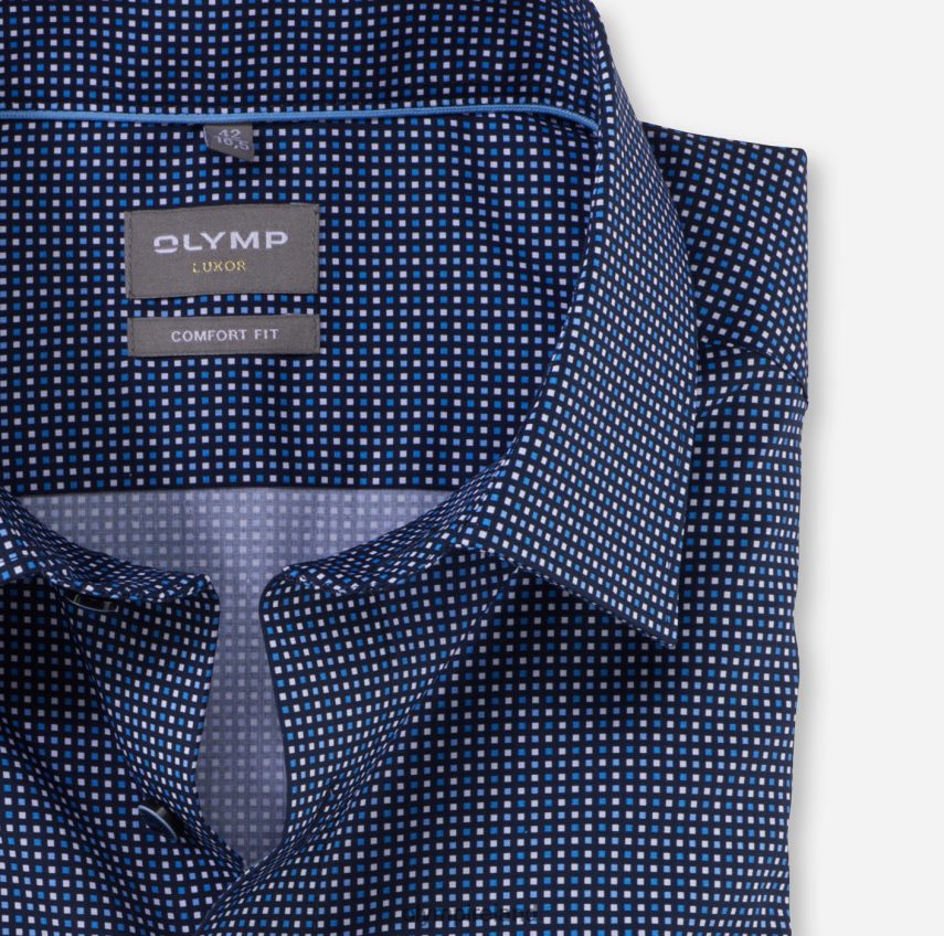 Clothing OLYMP Luxor Comfort Fit, Business Shirt, New Kent, Marine 24L8461478