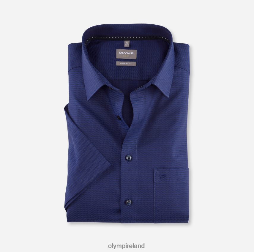 Clothing OLYMP Luxor Comfort Fit, Business Shirt, New Kent, Marine 24L8461506