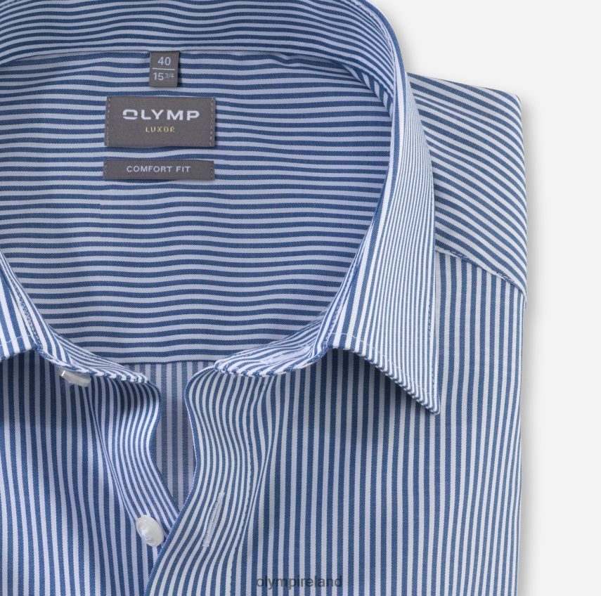 Clothing OLYMP Luxor Comfort Fit, Business Shirt, New Kent, Marine 24L8461511