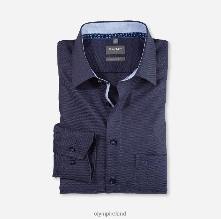 Clothing OLYMP Luxor Comfort Fit, Business Shirt, New Kent, Marine 24L8461631