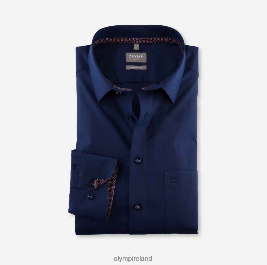 Clothing OLYMP Luxor Comfort Fit, Business Shirt, New Kent, Midnight Blue 24L8461647