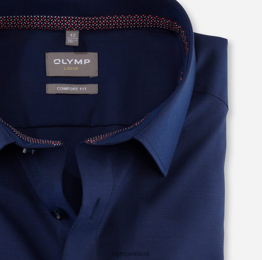 Clothing OLYMP Luxor Comfort Fit, Business Shirt, New Kent, Midnight Blue 24L8461647