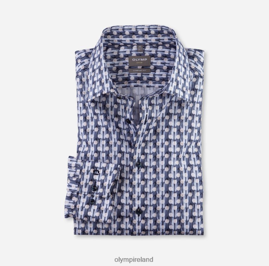 Clothing OLYMP Luxor Comfort Fit, Business Shirt, New Kent, Natural 24L8461507