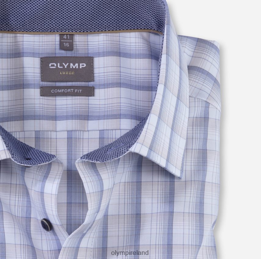 Clothing OLYMP Luxor Comfort Fit, Business Shirt, New Kent, Natural 24L8461515
