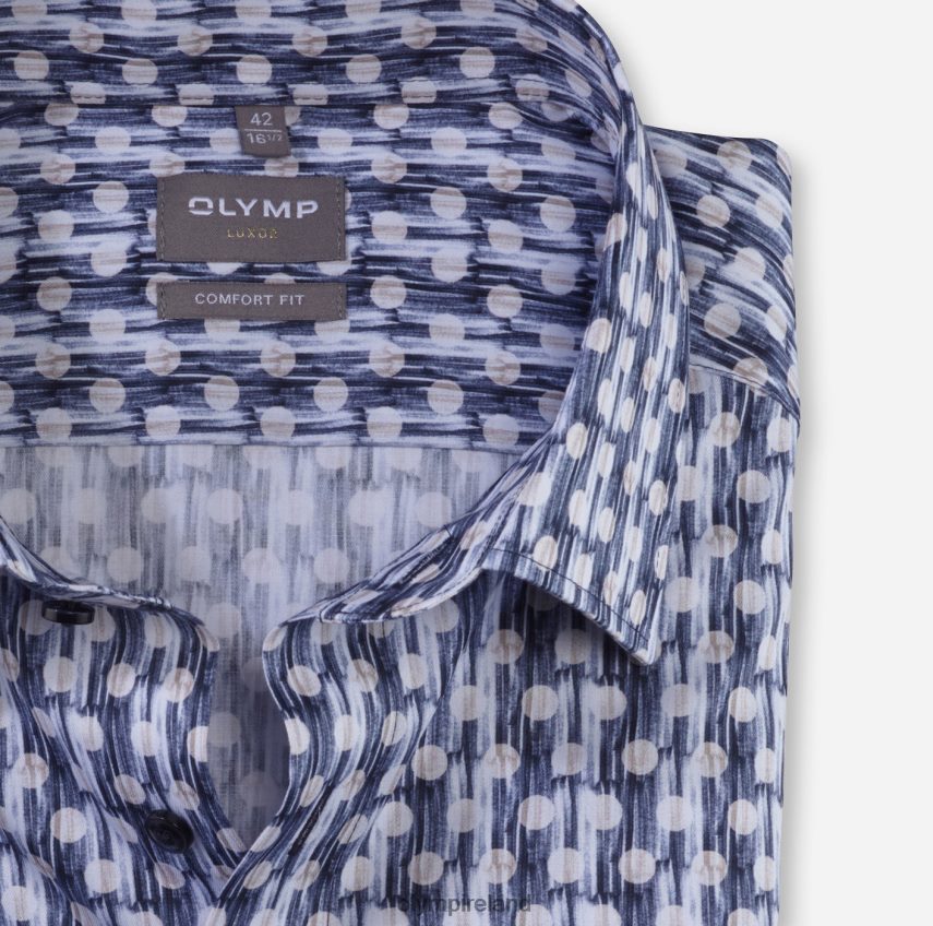 Clothing OLYMP Luxor Comfort Fit, Business Shirt, New Kent, Natural 24L8461561