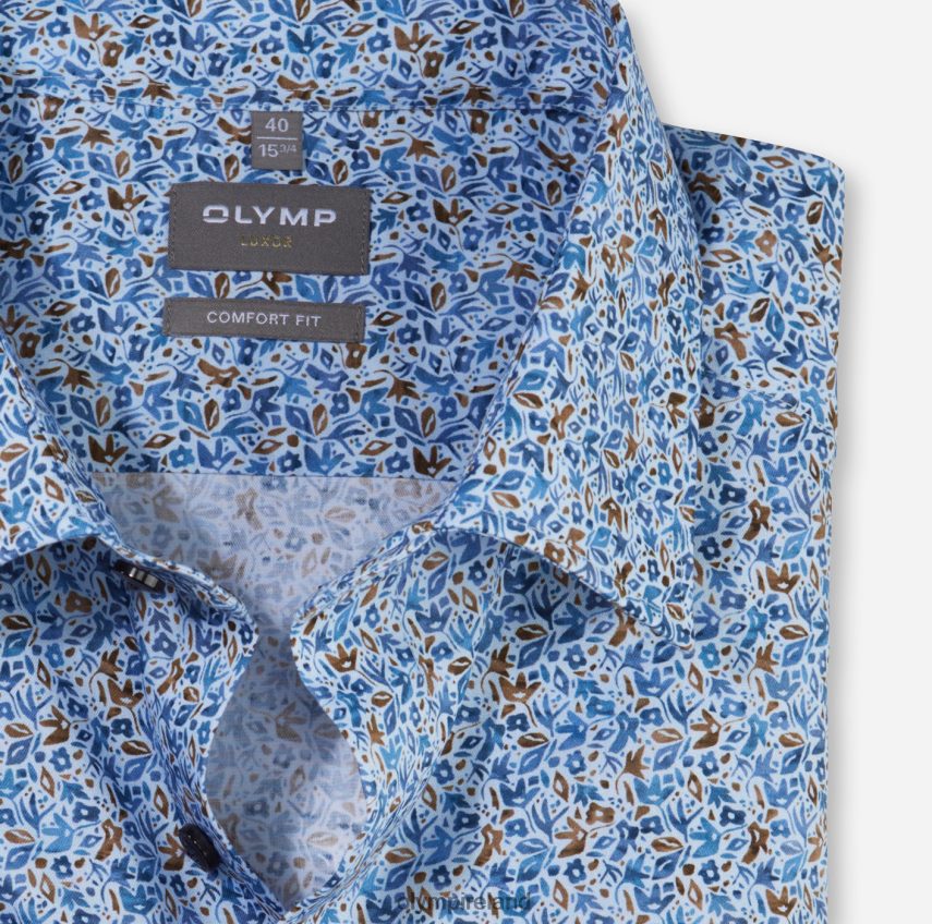 Clothing OLYMP Luxor Comfort Fit, Business Shirt, New Kent, Natural 24L8461568