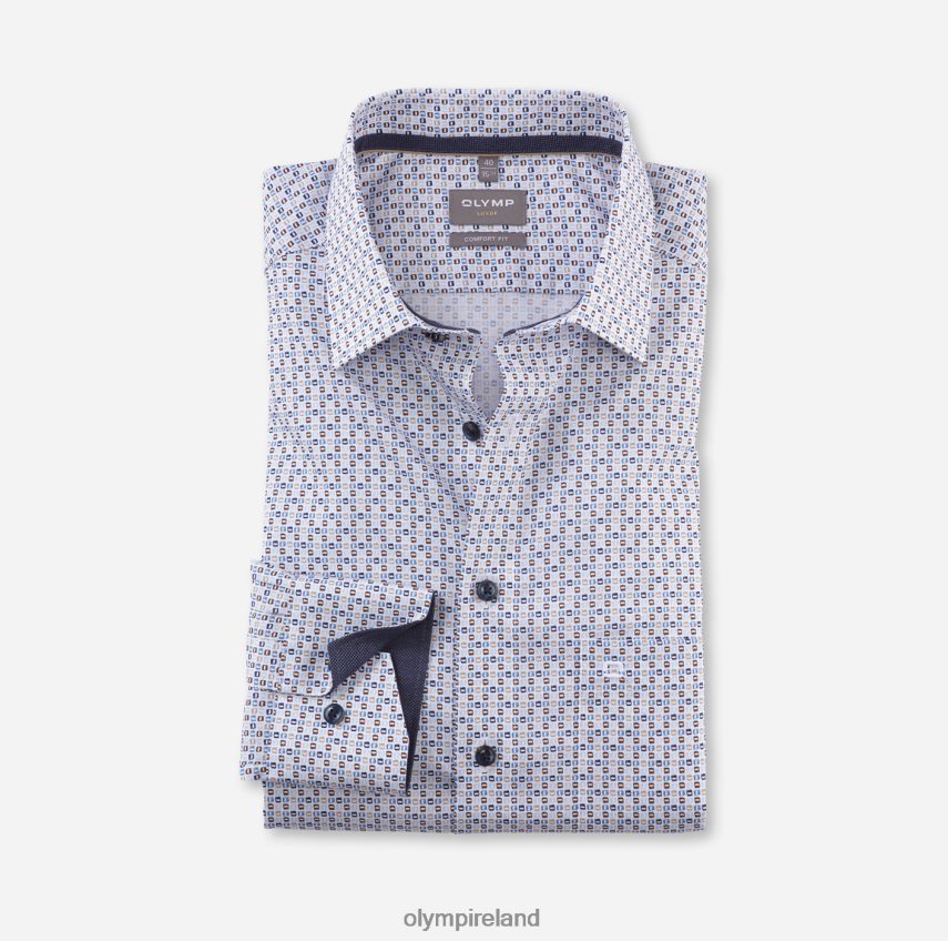 Clothing OLYMP Luxor Comfort Fit, Business Shirt, New Kent, Natural 24L8461597