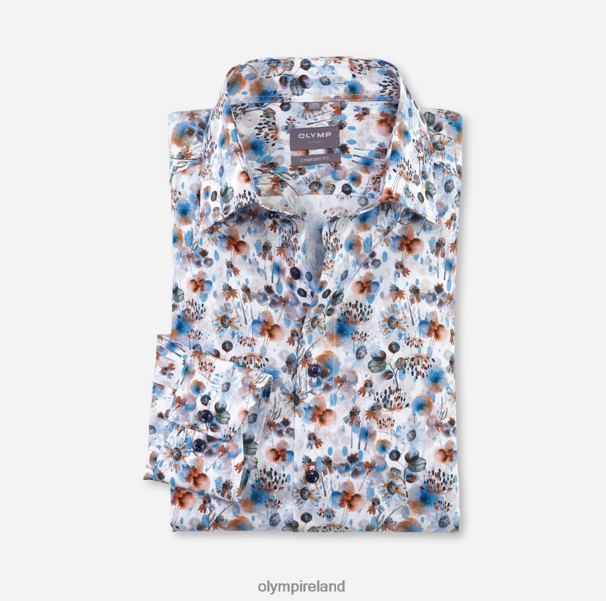 Clothing OLYMP Luxor Comfort Fit, Business Shirt, New Kent, Orange 24L8461491