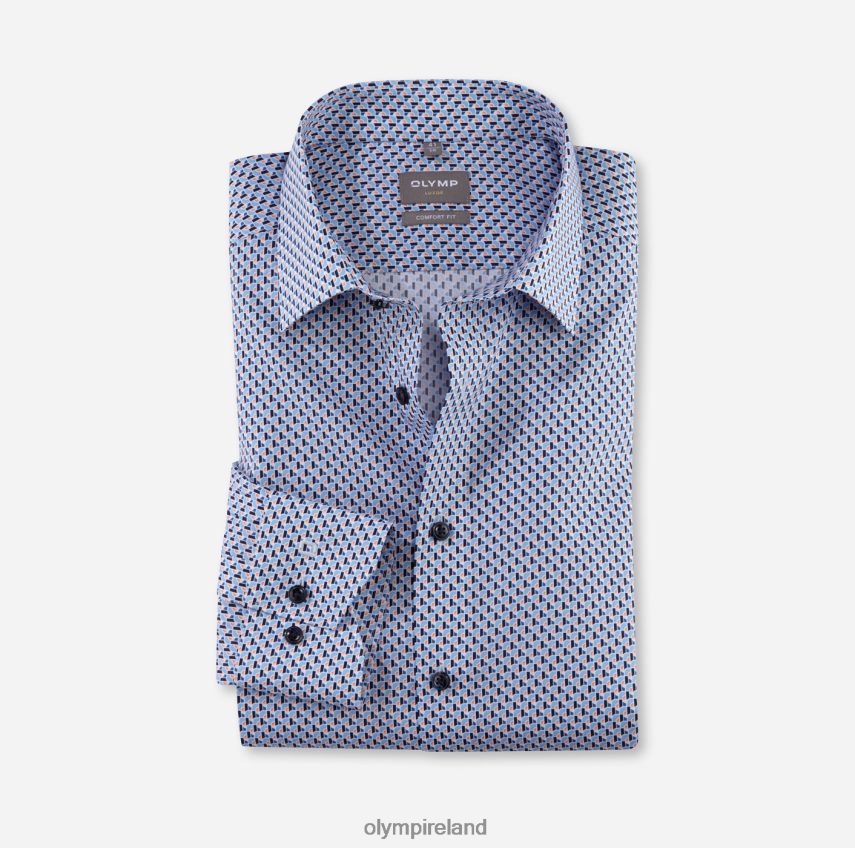 Clothing OLYMP Luxor Comfort Fit, Business Shirt, New Kent, Orange 24L8461541